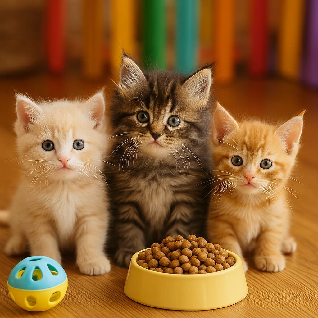 Ração fresca e Brinquedos